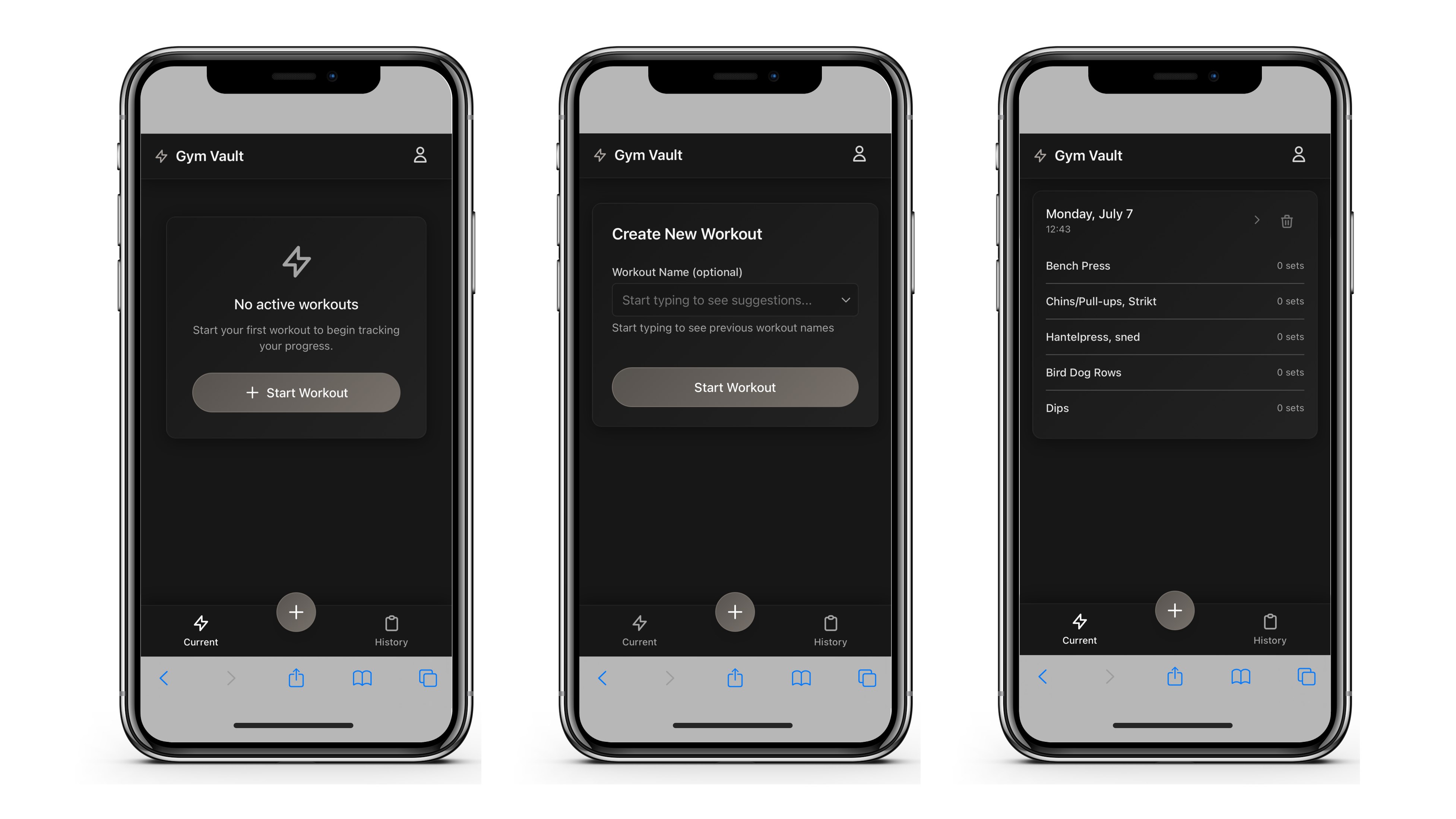 Gym Vault - 