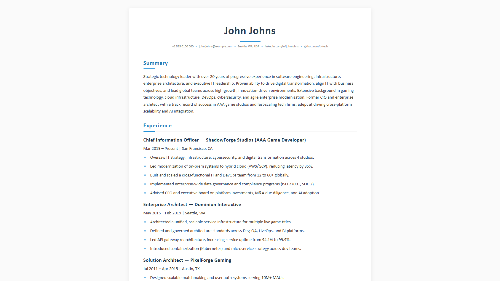 Resume Builder - 