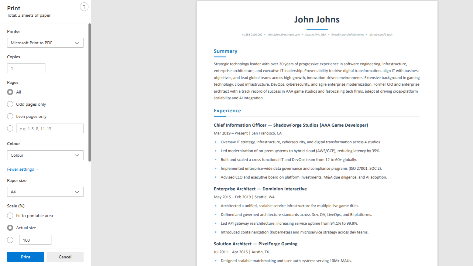 Resume Builder - 